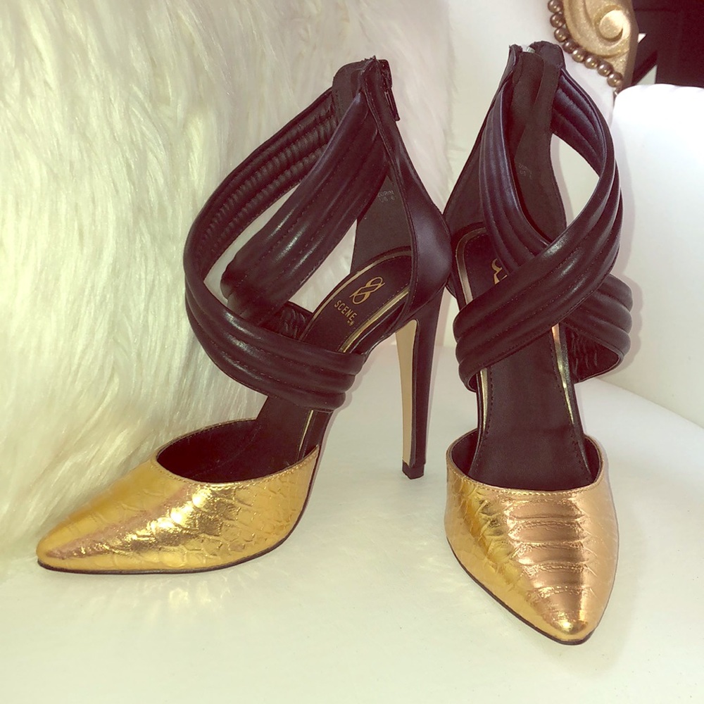 Gold Heels